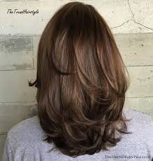 The stylist has cut long, sliced layers into the hair. The Perfect Bedhead 70 Brightest Medium Length Layered Haircuts And Hairstyles The Trending Hairstyle
