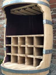 Weinfassbar Mit Flaschenhalter Und Glashalter Weinfass Bar Weinfass Glashalter