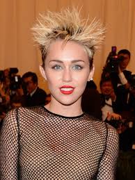 Short spiky hairstyles for women have been known to have a glamorous and sassy look in quite a nowadays, spiked hair is trendy again, and men are looking for the hottest ways to to style a spiky. Photos Miley Cyrus Met Ball Hair Makeup Spiky Hair Red Lips Hollywood Life