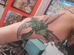 Scyther tattoo? : r/pokemon