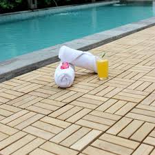 Maybe you would like to learn more about one of these? Bare Decor Ez Floor Solid Teak Wood Interlocking Flooring Tiles Overstock 10206794