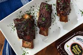 Oven Baked Honey Bbq Short Ribs Recipe Honey Bbq Beef Short Ribs Oven Honey Bbq Sauce
