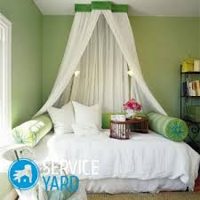 Kempen 1 rumah 1 kelambu moden. Kanopi Diy Di Atas Katil