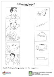 Community Helpers Worksheet For Kindergarten In 2020 Community Helpers Worksheets Preschool Community Helpers Worksheets Kindergarten Worksheets Printable
