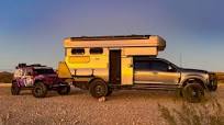 Full Size Truck Camping in Valley of Fire and Eastern Sierras