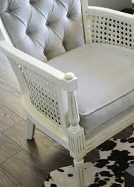 A Vintage Cane Chair Pair Makeover In Grey Velvet The Diy Mommy Cane Chairs Painted Vintage Chairs Furniture Makeover