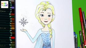 Ben de elsa sever bıdıklar için elsa boyama 1 eşleştirme 5 etkinlik kağıdı 1 fark bul 1 frozen boyama sayfası 1 frozen coloring. Frozen Karlar Ulkesi Kralicesi Elsa Nasil Cizilir Boya Boya Youtube
