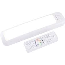 Energizer Color Changing 12 In Led White Under Cabinet Light Bar With Remote 44577 The Home Depot