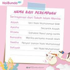 Istri rasulullah saw, seorang perempuan yang baik. Haibunda Com Haibunda Nama Dari Tokoh Islam Wanita Yang Facebook