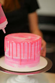 Colored Drips Easy Two Ingredient Recipe Tutorial Recipe Drip Cake Recipes Drip Cakes Cake