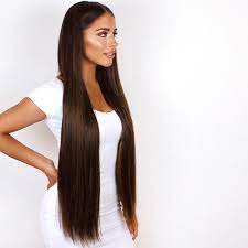 Longest Hair Extensions In The World Frontal Hairstyles Long Hair Styles Curly Hair Styles