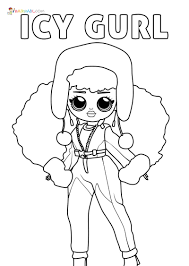 Top free printable cupcake coloring pages big sister big sister. Lol Omg Coloring Pages Free Printable New Popular Dolls