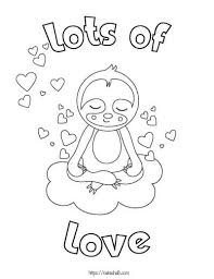Adorable valentine's day coloring page: 15 Valentine S Day Coloring Pages For Kids The Artisan Life
