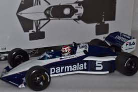1983 french grand prix, paul ricard circuit. Nelson Piquet Brabham Bmw Bt52 Race Car World Champion 1983 Season 1 18 Minichamps Frisianmodelcarshop Formula Racing Bell Mini Helmets