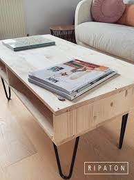 Table Basse Creation Maison En 2020 Pied De Table Design Table Basse Table Basse Diy
