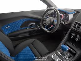 This Neidfaktor Audi R8 Gets A Black And Blue Interior Audi R8 Audi Cars Audi