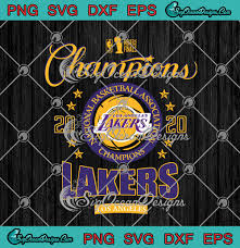 20+ lakers logo vector png. Champions Los Angeles Lakers 2020 National Basketball Association Nba Svg Png Eps Dxf Cricut File Silhouette Art Designs Digital Download