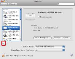View a detailed breakdown of the product specification. Add My Brother Machine The Printer Driver Using Mac Os X 10 5 10 11 Brother