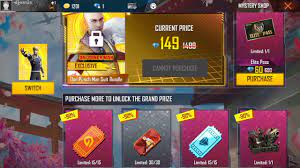 Grab weapons to do others in and supplies to bolster your chances of survival. Free Fire New Event Mystery Shop In Brazil Youtube