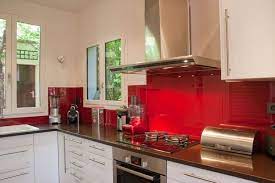 cuisine blanc taupe cuisine blanche deco cuisine rouge et taupe deco cuisine rouge