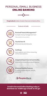 Find out more about our internet banking options. Personal Small Business Online Banking Peoplesbank