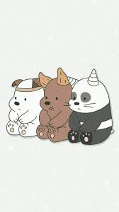 Wallpaper wa happy wallpaper lines wallpaper brown wallpaper cute wallpaper backgrounds cute cartoon wallpapers galaxy wallpaper iphone wallpaper ice bear we bare bears. We Bare Bears Lockscreen Lockscreen And Brown Bear Image 6484524 On Favim Com