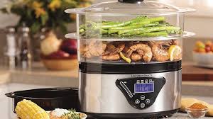 Estos se hacen muy despacio con el vapor generado por el calentamiento de agua o de algún caldo colocado en un recipiente debajo de ellos y, al no cocinarse en contacto directo. Las 8 Mejores Vaporeras De 2020 Cocina Rica Y Saludable