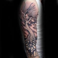 60 Tree Roots Tattoo Designs For Men Manly Ink Ideas Roots Tattoo Tree Tattoo Men Tree Roots Tattoo
