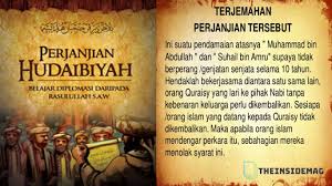Saat nabi muhamad saw dan. Perjanjian Hudaibiyah Latar Belakang Isi Dan Pelanggaran
