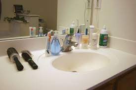 Some folks consider etches part of a countertop's character, while others opt to grind down the top layer and. How To Clean Marble Countertops Bathroom Vanities Without Scratching And Dulling The Diy Household Tips Guide
