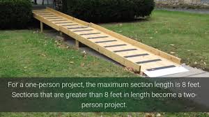 Buy wheelchair car ramps products and get the best deals at the lowest prices on ebay! Simplest Diy Wheelchair Ramp On Internet Build In 2 Hrs From Kit Youtube