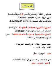 اساسيات مهمة في اللغة الانجليزية الدرس الاول الحروف اعداد الاستاذ ماهر عويد