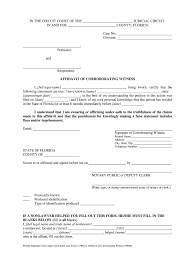 Character reference letter for court. Affidavit Of Witness Sample Fill Online Printable Fillable Blank Pdffiller