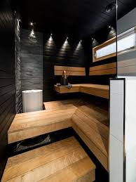 Punahallakko Saunomaan Sauna Design Sauna House Sauna Diy