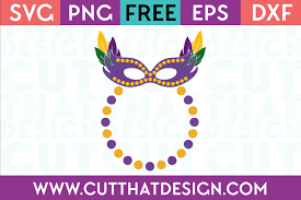 This listing is for digital download files, no physical item will be mailed to you. Free Svg Files Mardi Gras Monogram Design Cut That Design