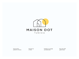 Maison Dot By Med Amine Jouini On Dribbble In 2020 Logo Illustration Dots Maison