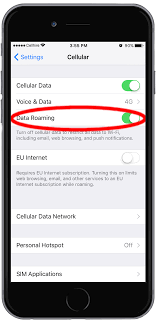 You will want to choose to enable or disable data roaming on the apple iphone x or 8 depending on your. How To Use An Iphone Abroad Cellhire News
