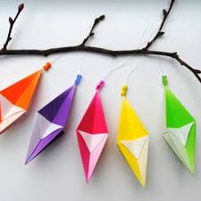 Posted 9 years ago in decor. Origami Hanging Decorations Paper Origami Tip Junkie