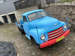 Image result for Brockway Light Blue 1949 Truck