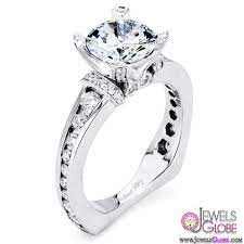 Euro Shank And Channel Set Diamond Engagement Ring Design Engagement Ring Photos Engagement Ring Pictures Channel Set Diamond Engagement Ring