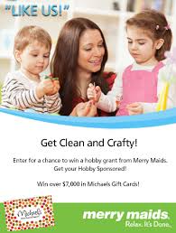 Enter For A Chance To Win A Hobby Grant From Merry Maids Merry Maid Contests Sweepstakes Sweepstakes