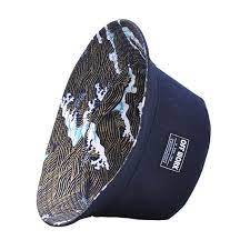 Japanese Great Wave Pattern Bucket Hat Kimura Fox