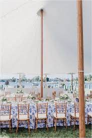 Blue White Coastal Garden Wedding Kari Rider Events Chesapeake Bay Maritime Museum Eastern Shore Wedding Chesapeake Bay Wedding Eastern Wedding