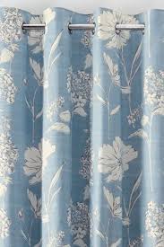Check spelling or type a new query. Buy Powder Blue Country Floral Print Eyelet Curtains From The Next Uk Online Shop Blue Floral Curtains Light Blue Curtains Curtains
