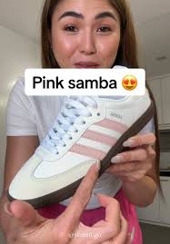 shesshh ganda ng kulay🥹 #sneakers #sambashoes #trendingshoes #pinksamba  #shoes #fyp