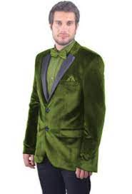 Model is 6'1/185cm and wearing size. Men S 2 Button Olive Green Satin Cheap