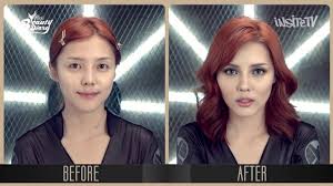 Mas ayu is a modern woman of the 90s: Tutorial Make Up Black Widow Oleh Vlogger Korea Pony Kawaii Beauty Japan
