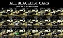 ALL BLACKLIST CARS FOR NFS MOST WANTED by Aditzu25 | Need For ...