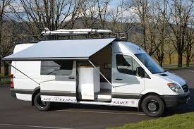Awning Outside Van Van Sprinter Van Conversion Travel Van