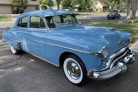 Image result for Crest Blue 1950 Oldsmobile